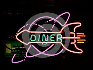 Neonsign diner