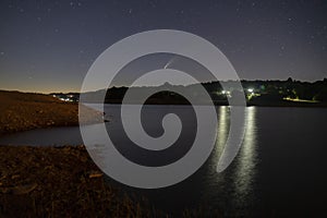 Neowise comet in the sky