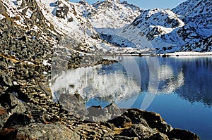 Nepal, Gosainkund lake.