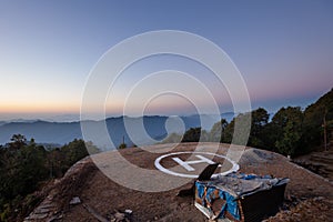 Nepal helipad