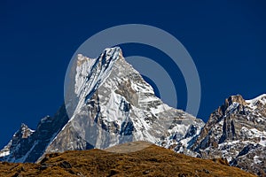 Nepal Himalaya sacred mountain Machapuchare