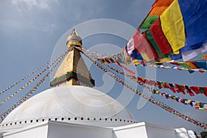 Nepal Kathmandu Boudha Stupa or Boudhanath is a one of the largest spherical stupas in Nepal.Boudha Stupa is a famous place for