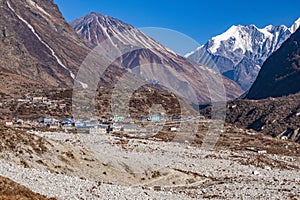 Nepal Langtang valley village