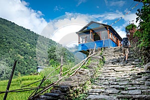 Nepal mountain house