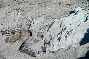 Nepal mountains eight-thousander mountain glacier in Himalaya