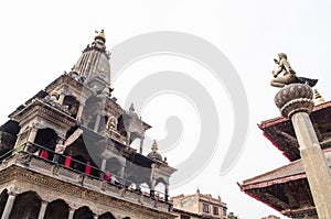 NEPAL-Patan Durbar Square one of the main sights of the Kathmandu valley