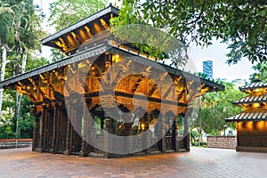 Nepal Peace Pagoda at South Bank Parklands in Brisbane