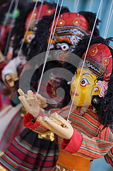 Nepal puppets photo