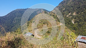 Nepal's hill