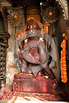 Nepal`s Kathmandu Temple