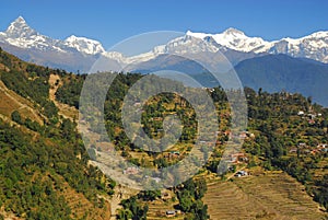 Nepal scenary photo