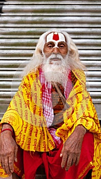 Nepal spritual man