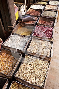 Nepalese Beans, Grains and Spices