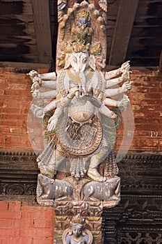 Nepalese carving