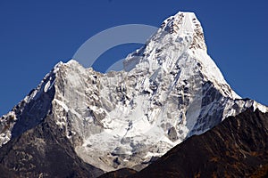 Nepalese landscape with Ama Dablan 6856m