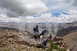 Nepalese Porters in Inner Dolpa, Nepal