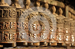 Nepalese Prayer Wheels