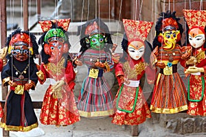 Nepalese puppets