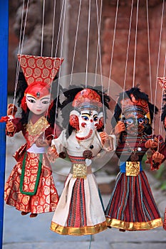 Nepalese puppets.