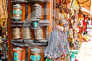 Nepalese souvenir shop photo