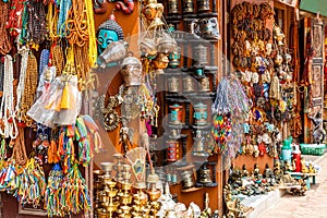 Nepalese souvenir shop photo