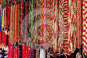 Nepalese souvenirs close-up