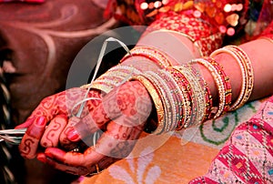 Nepali Hindu wedding rituals photo