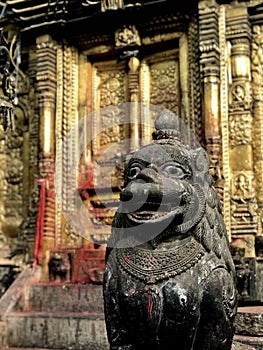 Nepali temple entrance