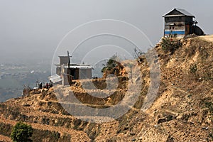 Nepali village and cultures photo