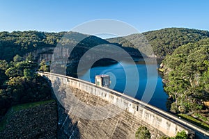 Nepean Dam and Lake Nepean.