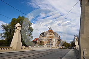 The Neptun Baths in Timisoara, Romania photo