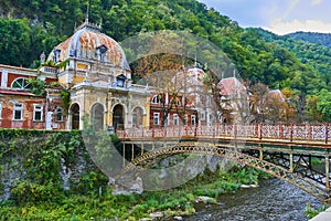 Neptune Baths abandoned in Baile Herculane