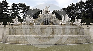 Neptune fountain