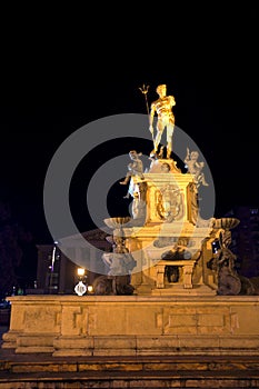 Neptune Fountain in Batumi, Georgia