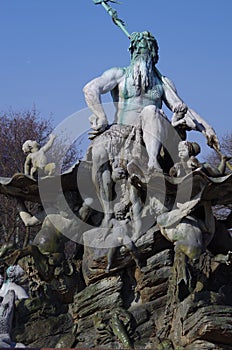 Neptune fountain of berlin