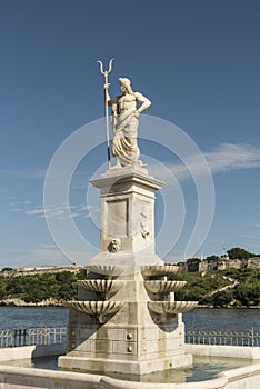 Neptune fountain Havana