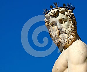 Neptune - greek god statue