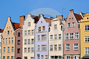 Neptune\'s Fountains, historic fountain in Gdansk, Poland