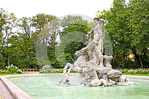 Neptune sculpture