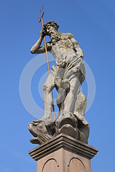 Neptune sculpture