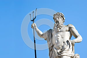 Neptune statue