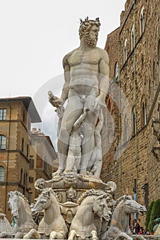 Neptune Statue