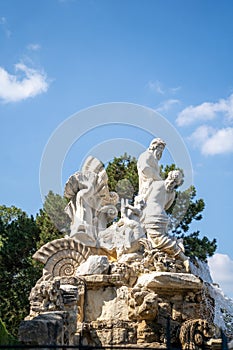 Neptunes Fountain Schoenbrunn Schloss