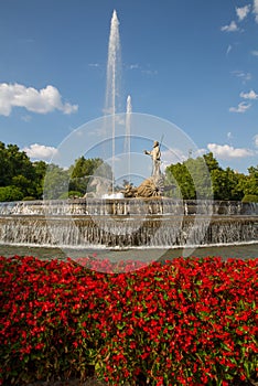 Neptuno fountain photo