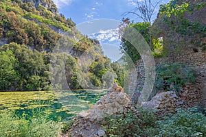 Nera River. Stifone. Province of Terni. Umbria