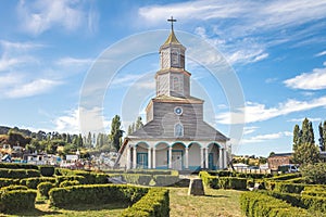 Nercon Church - Castro, Chiloe Island, Chile photo