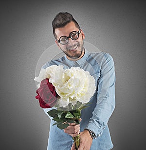 Nerd flowers bouquet