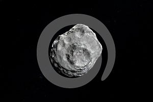Nereid, third largest moon of Neptune, rotating