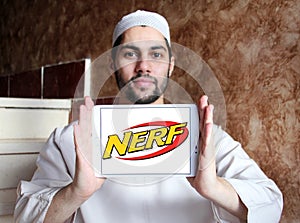 Nerf toy brand logo