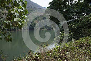 Neriamangalam dam in Periyar river, a hydro electric project, Kerala, India